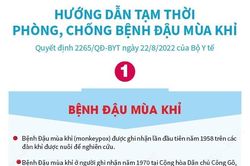 Những điều cần biết về dịch bệnh đậu mùa khỉ