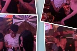 Kiểm tra quán bar Dubai 9, 'dân bay' tìm cách phi tang ma túy