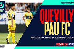 Soi kèo nhà cái Quevilly vs Pau FC. Nhận định, dự đoán bóng đá Ligue 2 (0h00, 28/8)