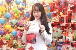 TP Hồ Chí Minh: Phố lồng đèn nhộn nhịp đón Trung thu