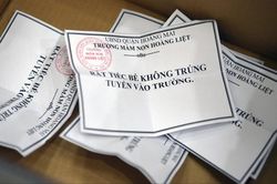Hà Nội thiếu trường, lớp