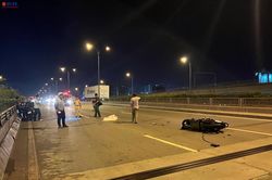 Thanh niên chạy xe SH tử vong khi đi vào làn ôtô
