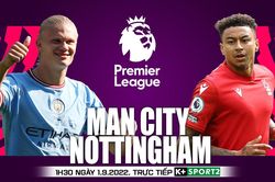 Soi kèo nhà cái Man City vs Nottingham. Nhận định, dự đoán bóng đá Ngoại hạng Anh (1h30 ngày 1/9)