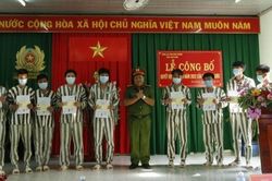 Công an tỉnh Bình Dương công bố Quyết định đặc xá năm 2022 của Chủ tịch nước