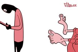 Chỉ tại cái điện thoại di động