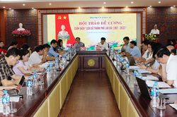 Thành ủy Lào Cai tổ chức hội thảo đề cương cuốn sách 'Lịch sử thành phố Lào Cai 1907 – 2022' lần thứ nhất