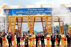 Khánh thành cao tốc Vân Đồn – Móng Cái vốn hơn 14.000 tỷ đồng