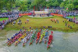 Hấp dẫn giải đua ghe Truyền thống lần thứ 33 trên sông Hương