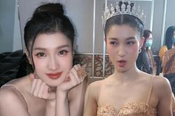 Á hậu Phương Nhi bị chụp lén khoảnh khắc làm xấu mà vẫn xinh lung linh