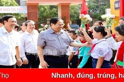Thủ tướng Chính phủ Phạm Minh Chính làm việc tại Phú Thọ