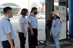 Tổng cục QLTT kiểm tra hoạt động kinh doanh xăng dầu tại Hà Nội, Vĩnh Phúc, Thái Nguyên