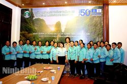 Tổng Giám đốc UNESCO thăm Danh thắng Tràng An