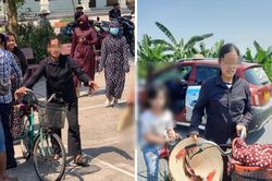 Vừa mất con, người phụ nữ tới cổng trường chở bé gái 6 tuổi đi