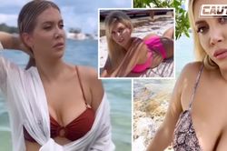 Wanda Nara gây kinh ngạc khi khoe loạt đồ bơi trên bãi biển