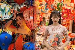 Chụp hình với đèn lồng dịp Trung thu, nàng nên mặc gì để có những bức ảnh 'triệu like'?