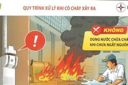 Hướng dẫn phòng cháy do chập điện tại các cơ sở sản xuất, kinh doanh, công sở