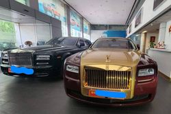 Siêu xe Rolls-Royce Ghost của ông Trịnh Văn Quyết bị thu giữ