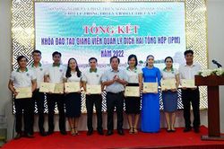 Tổng kết khóa đào tạo giảng viên quản lý dịch hại tổng hợp