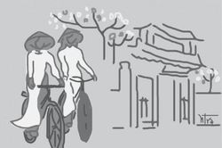 Đời sống 'Là áo ai bay trắng cả giấc mơ...'