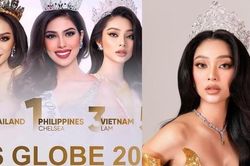 Đại diện Việt Nam thi Miss Globe 2022 bất ngờ lọt Top 3 BXH dự đoán của Sash Factor