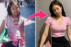Ảnh Jennie Blackpink: Biết nhìn chằm chằm đầy quyến rũ từ nhỏ