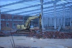 Sập tường đang thi công tại Bình Định làm 3 người tử vong, 6 người bị thương
