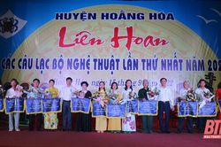Huyện Hoằng Hóa tổ chức Liên hoan các câu lạc bộ nghệ thuật lần thứ nhất