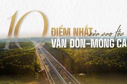 10 điểm nhất của cao tốc Vân Đồn - Móng Cái
