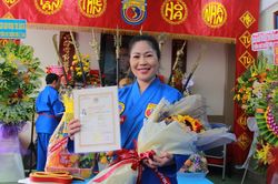 Võ sư Tuyết Loan luôn 'cháy đam mê' và tâm huyết với Vovinam Việt Võ Đạo