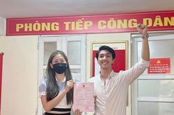 Á hậu Phương Nga và diễn viên Bình An đăng ký kết hôn