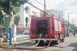 Cháy trụ sở UBND phường ở TP.HCM