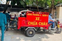 Xe chữa cháy chuyên dụng trong ngõ hẹp