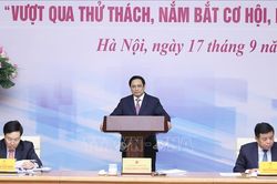 Thủ tướng chủ trì hội nghị với doanh nghiệp đầu tư nước ngoài