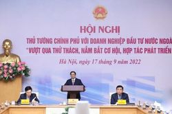 Hội nghị Thủ tướng Chính phủ với doanh nghiệp đầu tư nước ngoài: FDI là bộ phận hợp thành của kinh tế Việt Nam