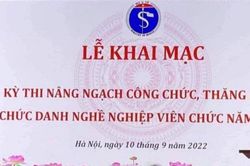 Làm rõ vụ sử dụng logo 'lạ' trong kỳ thi của Bộ Y tế