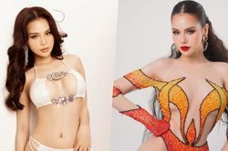 Thùy Trâm khoe body trong bộ ảnh bikini 'rực lửa'