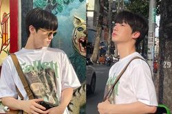 Chồng cũ Goo Hye Sun - Ahn Jae Hyun 'pose' 1001 kiểu ảnh trên đường phố TP. HCM