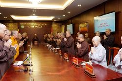 Phiên họp của Ban Thường trực Ban Trị sự GHPGVN TP.HCM ngày 19-9-2022 tại Việt Nam Quốc Tự
