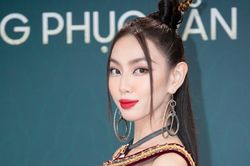 Thùy Tiên, Mai Phương trên thảm đỏ Hoa hậu Hòa bình Việt Nam