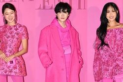 Cô dâu Gong Hyo Jin và Lee Jong Suk dẫn đầu dàn sao đổ bộ sự kiện Valentino