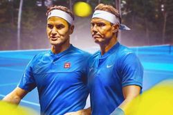 Giọt nước mắt của Nadal và Federer