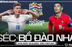 Soi kèo nhà cái CH Séc vs Bồ Đào Nha. Nhận định, dự đoán bóng đá UEFA Nations League (1h45, 25/9)