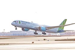 Bamboo Airways lọt top hãng bay khu vực tốt nhất thế giới và châu Á