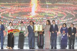 Lễ đón bằng của UNESCO vinh danh 'Nghệ thuật Xòe Thái'