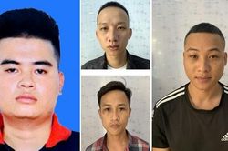 Bắt 4 đối tượng dùng súng truy đuổi nhau trên phố