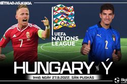 Soi kèo nhà cái Hungary vs Ý. Nhận định, dự đoán bóng đá Nations League (1h45, 27/9)
