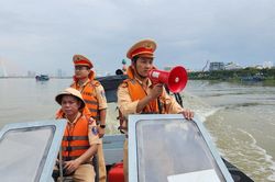 Chùm ảnh: Tp.Đà Nẵng chuẩn bị đón bão Noru đổ bộ