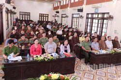 Yên Khánh biểu dương, tôn vinh điển hình tiên tiến trong phong trào 'Toàn dân bảo vệ an ninh Tổ quốc' vùng đồng bào các tôn giáo
