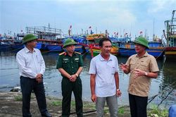 Chủ tịch UBND tỉnh Võ Văn Hưng kiểm tra công tác phòng, chống bão số 4 tại các địa phương