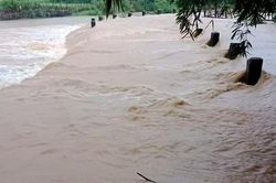 Cảnh báo lũ trên các sông ở miền trung đang lên